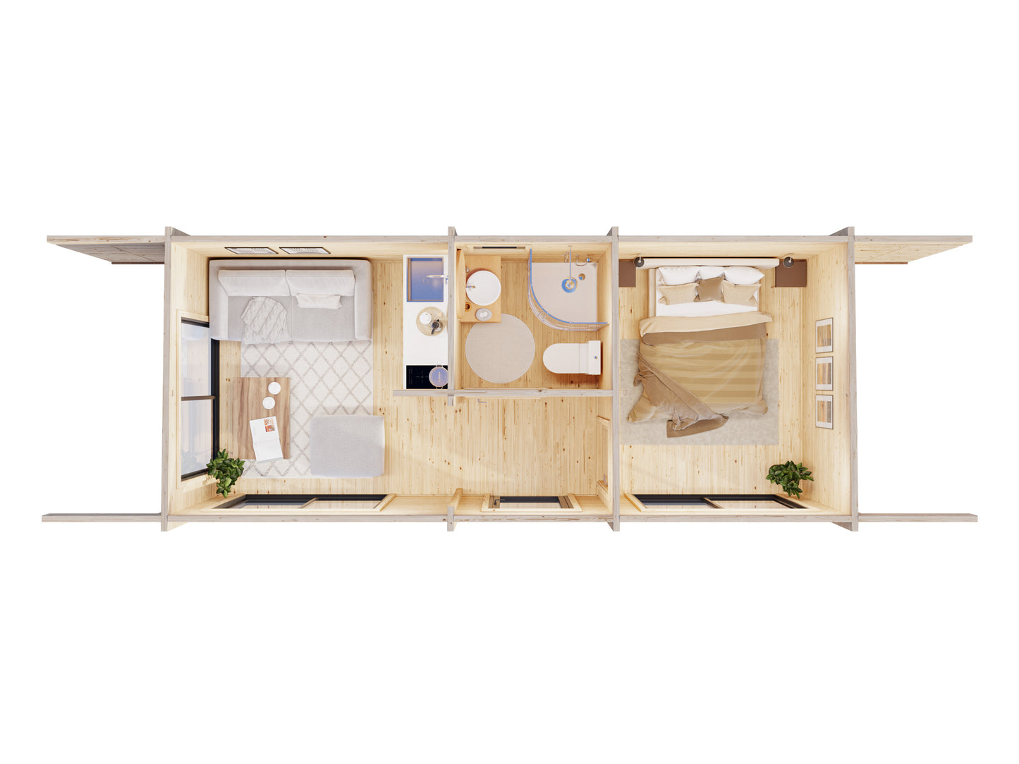 Cecilia 21,8 m2 Slide Plus